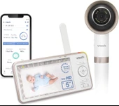 VTech V-Care 1080p FHD Beşik Üstü WiFi Akıllı Bebek Monitörü thumbnail 1