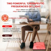 JOBYNA Ayak için Kırmızı ve Kızılötesi Işık Terapisi, 850nm Yakın Kızılötesi thumbnail 2