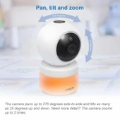 VTech VM5463-2 Video Bebek Monitörü 720p 5 Inc LCD Ekran, 2 Kameralı thumbnail 3