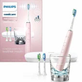 Philips Sonicare DiamondClean Smart 9300 Elektrikli Diş Fırçası - Pembe thumbnail 1