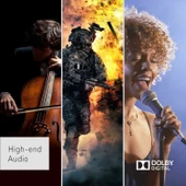 Panasonic DVD Oynatıcı - Dolby Digital Ses, 1080p HD Yükseltme özellikli thumbnail 2