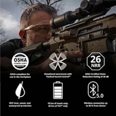 ISOtunes Sport ADVANCE BT Atış Kulaklıkları: Bluetooth İşitme Koruması - Yeşil thumbnail 3