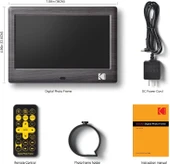 Kodak 7 Inc Uzaktan Kumandalı Dijital Resim Çerçevesi, 1024x600 IPS Ekran thumbnail 6