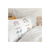 Karaca Home Little One Pudra Beyaz Bebek Nevresim Takımı thumbnail 5