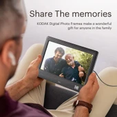 Kodak 7 Inc Uzaktan Kumandalı Dijital Resim Çerçevesi, 1024x600 IPS Ekran thumbnail 4