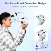 Saqico Meta Quest 3 için Ayarlanabilir Kafa Bandı - Sadece Aksesuar thumbnail 3