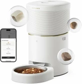 PETLIBRO Vakumlu Otomatik Kedi Besleyiciler, 8L/34 Bardak - Beyaz thumbnail 1