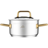 Jumbo Modena 8 Parça Titanyum Gold Tencere Seti thumbnail 5