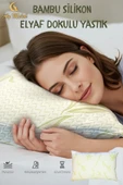Bambu Yastık Silikon Elyaf Dolgulu Fermuarlı Yıkanabilir Antialerjik Yastık thumbnail 1
