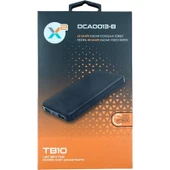 Dexim Slim 10000 mAh Powerbank – 2 USB Çıkışlı, 5V, Çoklu Cihaz Uyumlu Taşınabilir Hızlı Şarj Cihazı thumbnail 2