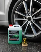 STEEP Ultimate Jel Lastik Parlatıcı Yeşil 5 Lt Gold Lastik Parlatma Fırçası thumbnail 2