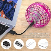 Tikduck Uçan Küre Topu ve Sihirli Değnek - Pembe thumbnail 3