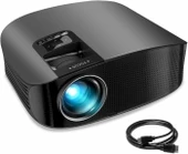 GooDee Projektör, 1080P - 12000L Dış Mekan Video Projektörü, 230 Inc thumbnail 1