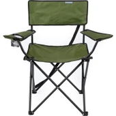 Uniqamping  Eco Ergonomik Katlanır Kamp Sandalyesi Haki-Siyah thumbnail 1