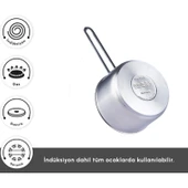 Karaca Fiorino Indüksiyon Tabanlı 3 Parça Mini Sütlük Set thumbnail 4