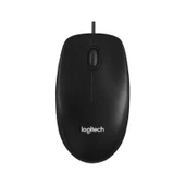 Logitech M100 1000DPI USB Kablolu Mouse Siyah 910-006652 thumbnail 1