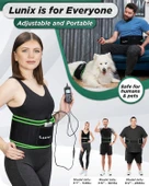 Lunix LX16 Kırmızı Işık Terapi Kemeri Dolasimi Artırın, Kasları Rahatlatın - Yeşil thumbnail 3