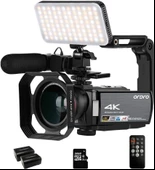 ORDRO 4K IR Gece Görüşü 1080P 60FPS Dijital WiFi Video Kamera Kaydedici thumbnail 1