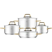Jumbo Modena 8 Parça Titanyum Gold Tencere Seti thumbnail 1