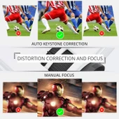 AKASO WT50 Mini Cep Pico Projektörü, 1080P Film Video thumbnail 3