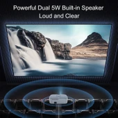 Artlii Play4 AutoFocus 5G WiFi Bluetooth Projektör 4K Destekli thumbnail 4