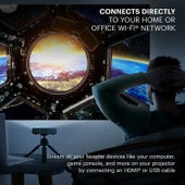 KODAK Luma 400 Taşınabilir HD Akıllı Projektör - Wi-Fi, Bluetooth 150 Inc thumbnail 3