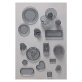 Karaca Glory Servis Tabağı 27 cm Antrasit Cam Malzeme ile Modern Şıklık thumbnail 4