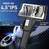 Ralcam Eklemli Borescope Muayene Kamerası 8.5mm - 4.5 Inc IPS LCD thumbnail 2