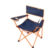 Uniqamping  Eco Ergonomik Katlanır Kamp Sandalyesi Lacivert-Turuncu thumbnail 5