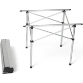 Angel Of Life Uniqmpi Portatif Katlanabilir Alüminyum Masa 70X70X55 thumbnail 3