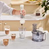 Karaca Prosteel 7 In 1 1000W Süt Köpürtücülü Mutfak Robotu Soft Cream thumbnail 5