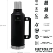 Stanley Klasik Vakumlu Paslanmaz Çelik Termos 2.3 LT thumbnail 4