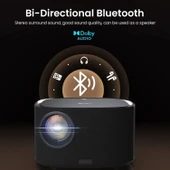 Artlii Amento 5G WiFi Otomatik Odaklama Akıllı Dış Mekan Projektörü - 4K thumbnail 4