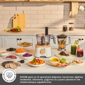 Karaca Mastermaid Power 10 In 1 Mutfak Robotu Wood Craft thumbnail 3