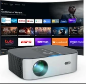 Artlii Play4 AutoFocus 5G WiFi Bluetooth Projektör 4K Destekli thumbnail 1