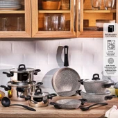 Emsan Experto 14 Parça Granit - Çelik Tencere Çeyiz Seti thumbnail 1