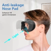 AMVR Dayanıklı Havalandırmalı Deri Yüz Pedi Değişimi - Pico 4 için thumbnail 3