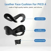 AMVR Dayanıklı Havalandırmalı Deri Yüz Pedi Değişimi - Pico 4 için thumbnail 2