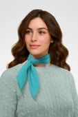 Şifon Turkuaz Bandana thumbnail 2