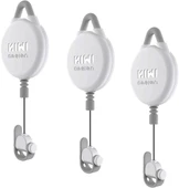 KIWI design VR Kablo Yönetimi, 3 Paket VR Makara Sistemi - Beyaz thumbnail 1