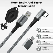 AMVR 6 Metre Bağlantı Kablosu ve 3 Kablo Yönetim Seti thumbnail 2