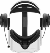 Globular Meta Quest 2 için Kulaklık - Beyaz thumbnail 1