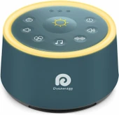 Dreamegg D1 Ses Makinesi - Bebekler için Gece Işıklı - Lacivert thumbnail 1