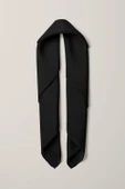Şifon Siyah Bandana thumbnail 5
