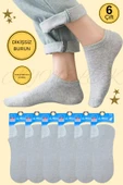 Erkek Kısa Çorap 6 Çift Pamuklu Penye Likralı Sneakers Görünmez Çorap thumbnail 1