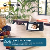 Motorola PIP1610 HD - 5 Inc Motorlu Video Bebek Monitörü, 1 Kamera thumbnail 2