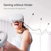 KIWI design VR Kablo Yönetimi, 6 Paket VR Makara Sistemi - Siyah thumbnail 3