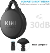 KIWI design VR Kablo Yönetimi, 3 Paket VR Makara Sistemi - Siyah thumbnail 4