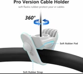 AMVR VR Kablo Yönetim Sistemi, 6 Paket Tavan Makarası Sistemi - Beyaz thumbnail 4