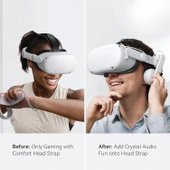 KIWI design Yumuşak Klipsli Kulaklık Aksesuarları - Quest 2 ile Uyumlu thumbnail 4